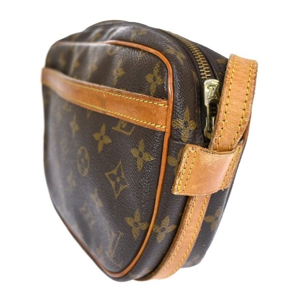 LOUIS VUITTON Jeune Fille PM Shoulder Bag Monogram Leather Brown - Picture 13 of 16